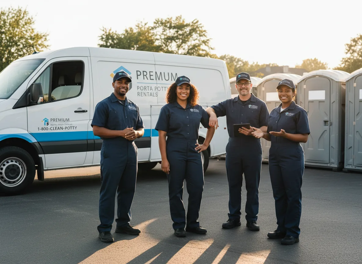 VIP Portable Toilets company in Hertel, WI